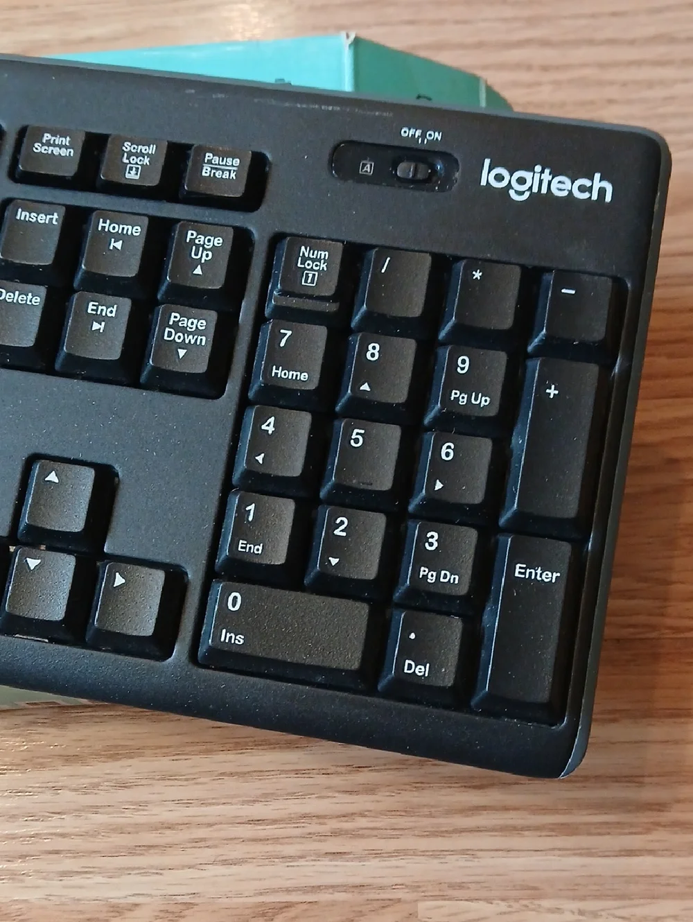 Logitech MK270 Black Wireless Keyboard - Keybord Only